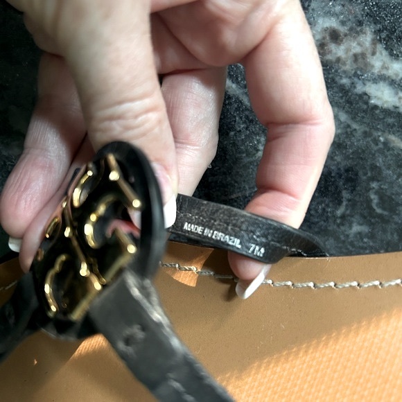 Tory Burch Mini Miller Square Toe Sandals - Picture 6 of 6